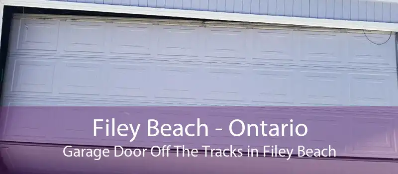 Filey Beach - Ontario Garage Door Off The Tracks in Filey Beach