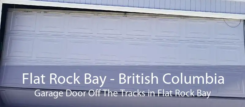 Flat Rock Bay - British Columbia Garage Door Off The Tracks in Flat Rock Bay