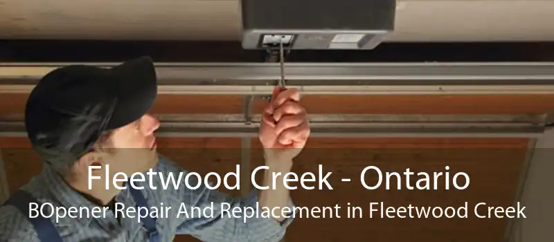 Fleetwood Creek - Ontario BOpener Repair And Replacement in Fleetwood Creek