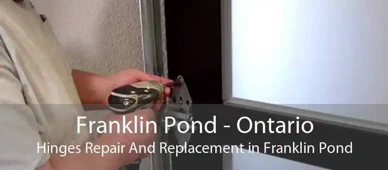 Franklin Pond - Ontario Hinges Repair And Replacement in Franklin Pond