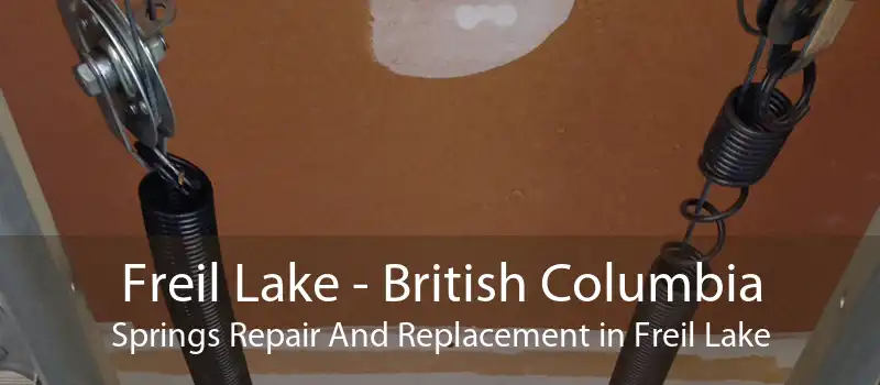 Freil Lake - British Columbia Springs Repair And Replacement in Freil Lake