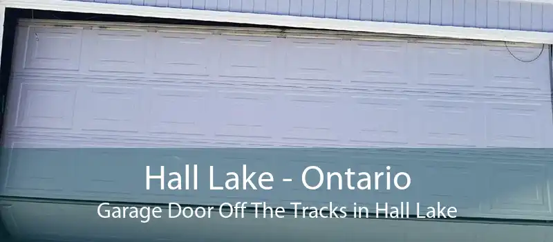 Hall Lake - Ontario Garage Door Off The Tracks in Hall Lake