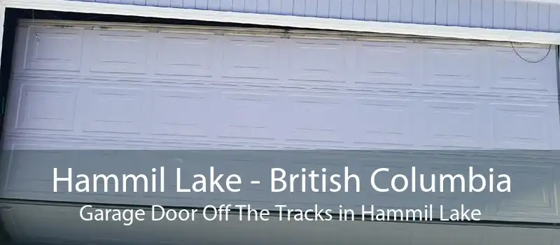Hammil Lake - British Columbia Garage Door Off The Tracks in Hammil Lake