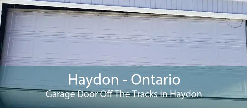 Haydon - Ontario Garage Door Off The Tracks in Haydon