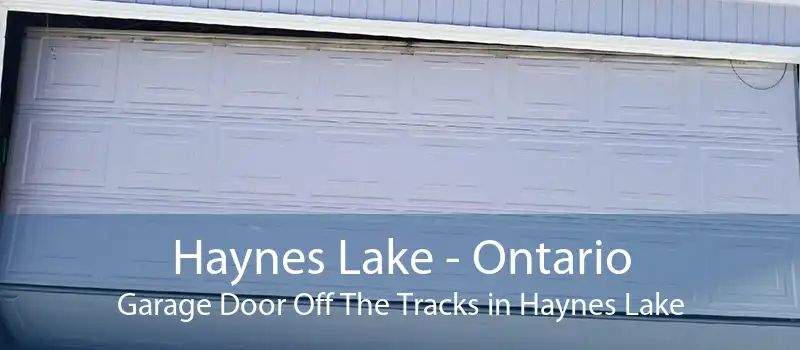 Haynes Lake - Ontario Garage Door Off The Tracks in Haynes Lake