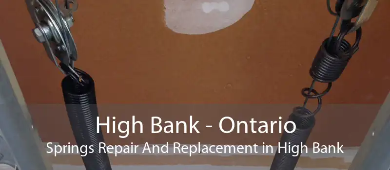 High Bank - Ontario Springs Repair And Replacement in High Bank