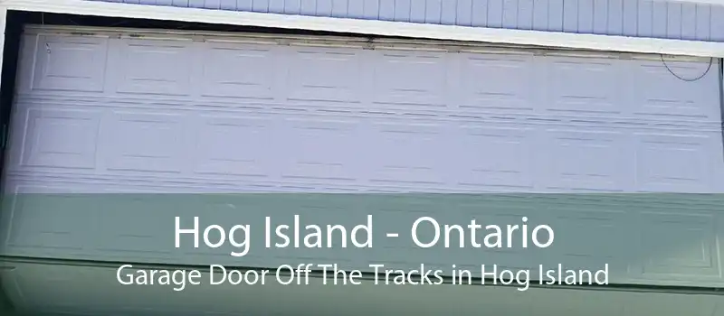 Hog Island - Ontario Garage Door Off The Tracks in Hog Island
