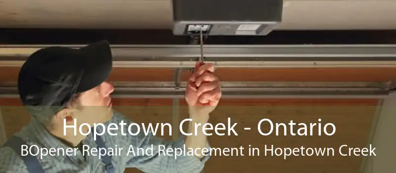Hopetown Creek - Ontario BOpener Repair And Replacement in Hopetown Creek