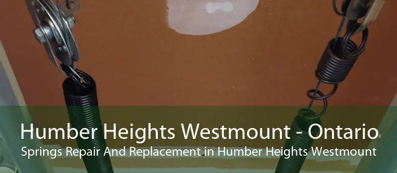 Humber Heights Westmount - Ontario Springs Repair And Replacement in Humber Heights Westmount
