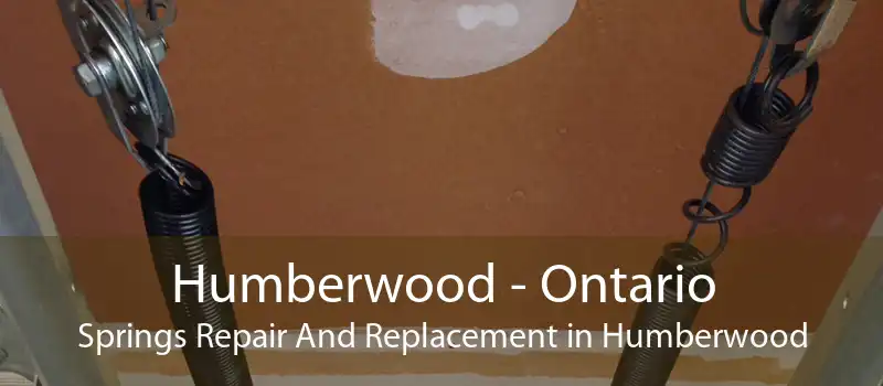 Humberwood - Ontario Springs Repair And Replacement in Humberwood