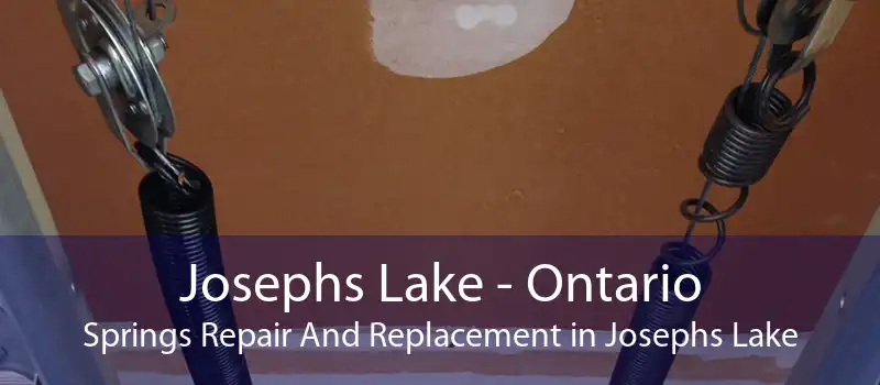 Josephs Lake - Ontario Springs Repair And Replacement in Josephs Lake