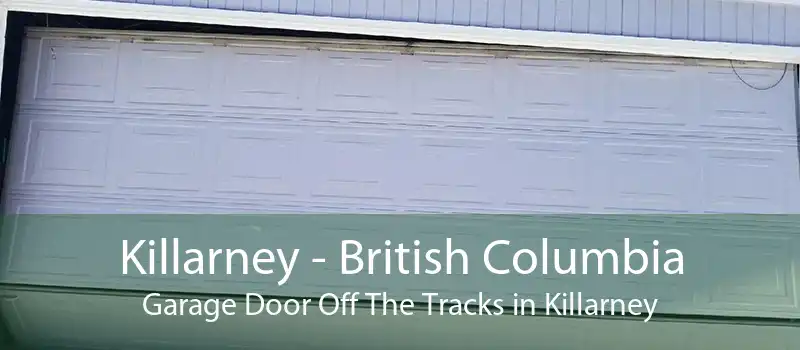 Killarney - British Columbia Garage Door Off The Tracks in Killarney