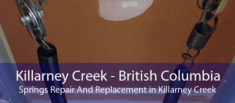 Killarney Creek - British Columbia Springs Repair And Replacement in Killarney Creek
