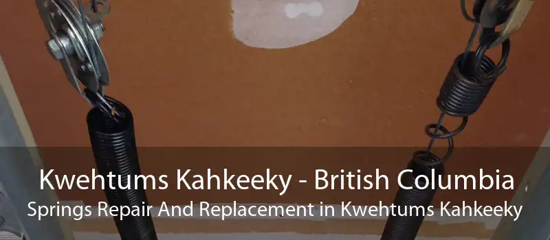Kwehtums Kahkeeky - British Columbia Springs Repair And Replacement in Kwehtums Kahkeeky