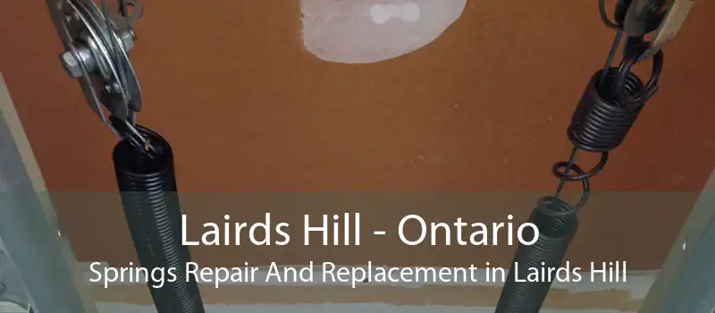 Lairds Hill - Ontario Springs Repair And Replacement in Lairds Hill