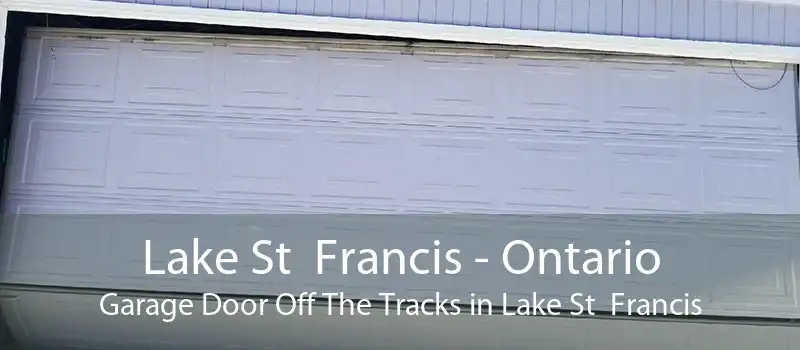 Lake St Francis - Ontario Garage Door Off The Tracks in Lake St Francis
