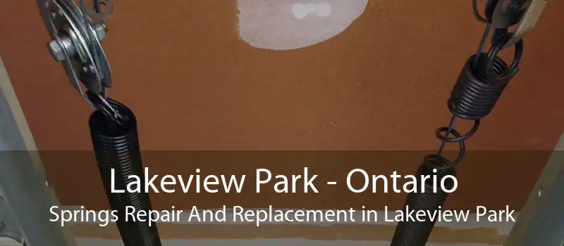 Lakeview Park - Ontario Springs Repair And Replacement in Lakeview Park