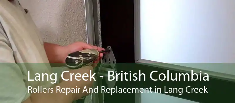 Lang Creek - British Columbia Rollers Repair And Replacement in Lang Creek