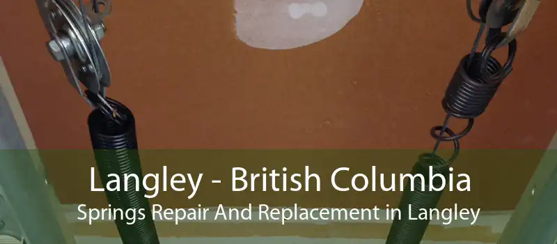 Langley - British Columbia Springs Repair And Replacement in Langley
