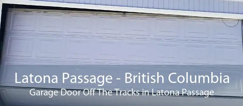 Latona Passage - British Columbia Garage Door Off The Tracks in Latona Passage