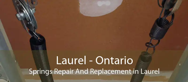 Laurel - Ontario Springs Repair And Replacement in Laurel