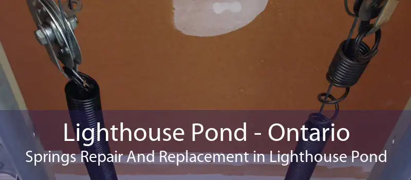 Lighthouse Pond - Ontario Springs Repair And Replacement in Lighthouse Pond