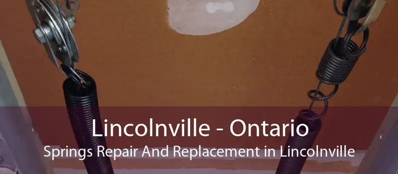 Lincolnville - Ontario Springs Repair And Replacement in Lincolnville