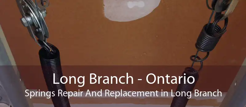 Long Branch - Ontario Springs Repair And Replacement in Long Branch