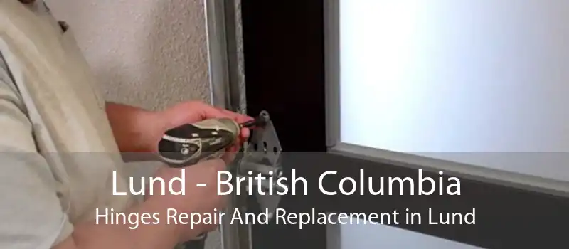 Lund - British Columbia Hinges Repair And Replacement in Lund