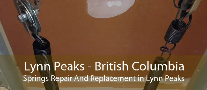 Lynn Peaks - British Columbia Springs Repair And Replacement in Lynn Peaks
