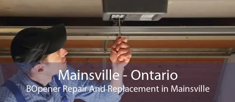 Mainsville - Ontario BOpener Repair And Replacement in Mainsville