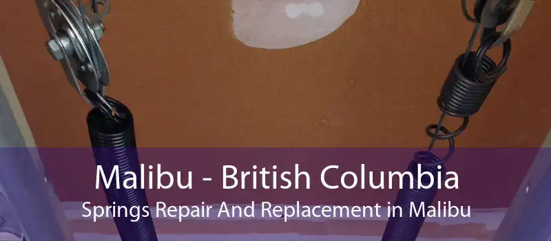 Malibu - British Columbia Springs Repair And Replacement in Malibu