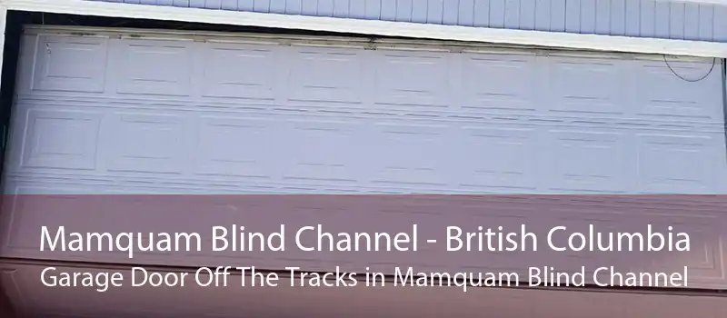 Mamquam Blind Channel - British Columbia Garage Door Off The Tracks in Mamquam Blind Channel