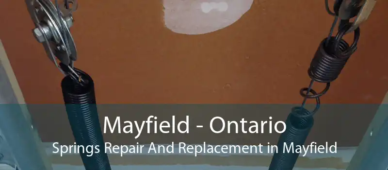 Mayfield - Ontario Springs Repair And Replacement in Mayfield