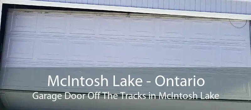 McIntosh Lake - Ontario Garage Door Off The Tracks in McIntosh Lake