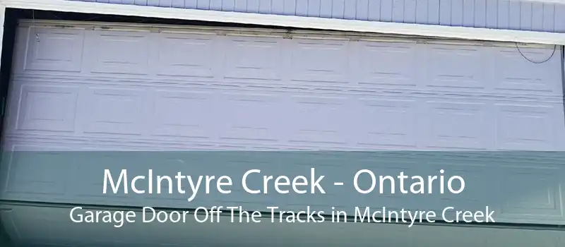 McIntyre Creek - Ontario Garage Door Off The Tracks in McIntyre Creek