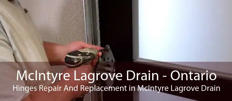 McIntyre Lagrove Drain - Ontario Hinges Repair And Replacement in McIntyre Lagrove Drain