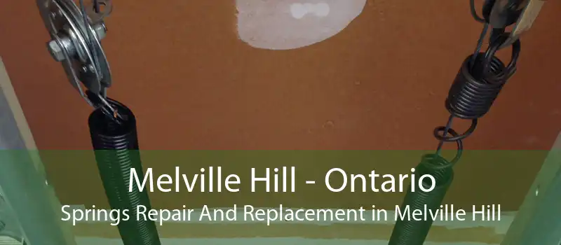 Melville Hill - Ontario Springs Repair And Replacement in Melville Hill