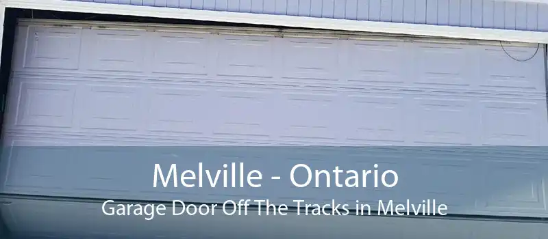 Melville - Ontario Garage Door Off The Tracks in Melville