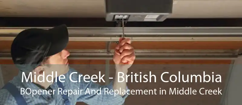 Middle Creek - British Columbia BOpener Repair And Replacement in Middle Creek