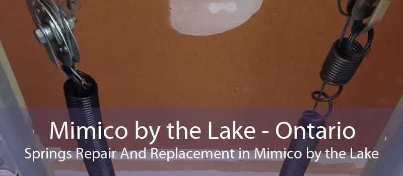 Mimico by the Lake - Ontario Springs Repair And Replacement in Mimico by the Lake