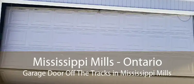 Mississippi Mills - Ontario Garage Door Off The Tracks in Mississippi Mills