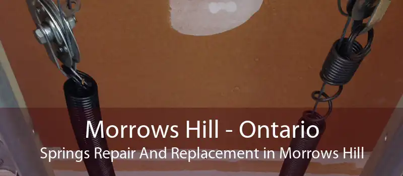 Morrows Hill - Ontario Springs Repair And Replacement in Morrows Hill