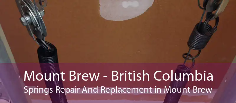 Mount Brew - British Columbia Springs Repair And Replacement in Mount Brew