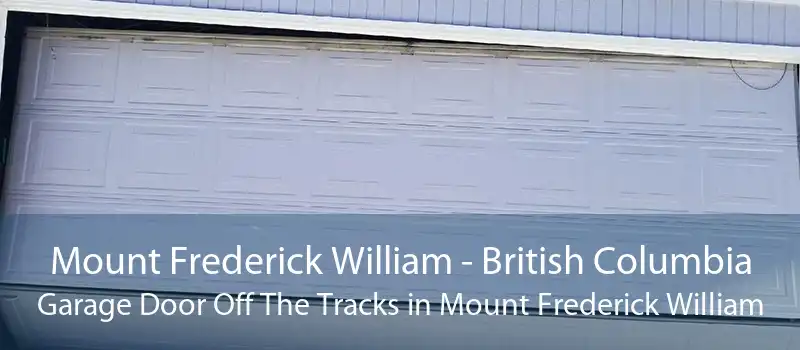 Mount Frederick William - British Columbia Garage Door Off The Tracks in Mount Frederick William