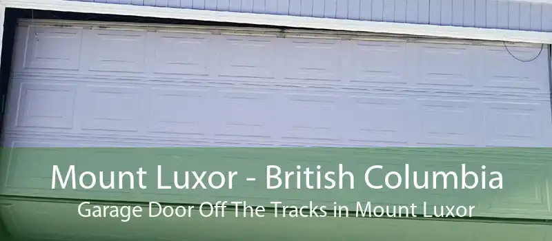 Mount Luxor - British Columbia Garage Door Off The Tracks in Mount Luxor