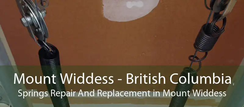 Mount Widdess - British Columbia Springs Repair And Replacement in Mount Widdess