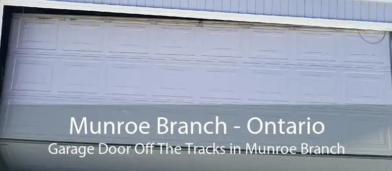 Munroe Branch - Ontario Garage Door Off The Tracks in Munroe Branch