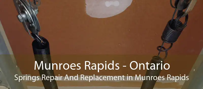 Munroes Rapids - Ontario Springs Repair And Replacement in Munroes Rapids