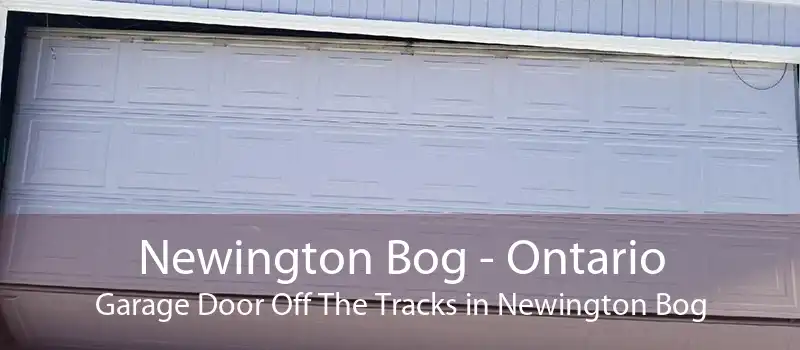 Newington Bog - Ontario Garage Door Off The Tracks in Newington Bog